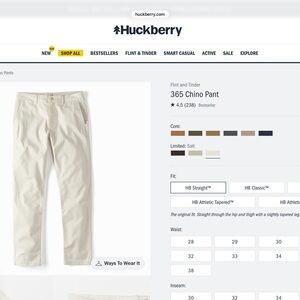 Flint and Tinder Salt Chino Pant - Men's Classic Fit